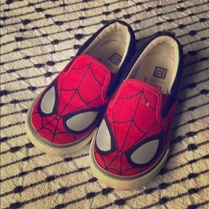 Gap spider-man slipons size 7